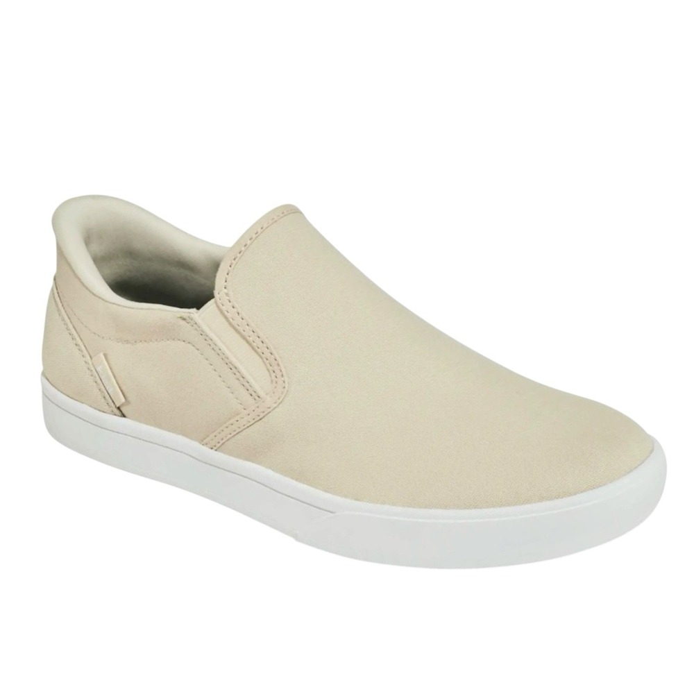 Kizik Athens Sand Beige Hands-Free Slip On Sneakers Mens 6 Wide Womens 7.5 Wide